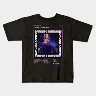 Danny Brown - Atrocity Exhibition Tracklist Album Kids T-Shirt